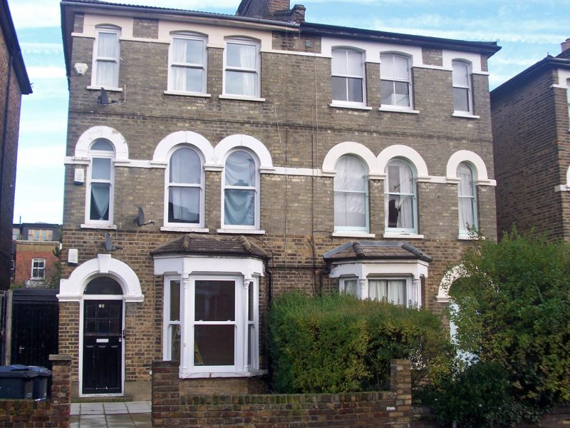 Garden flat in Crouch End, N8. One bedroom conversion.