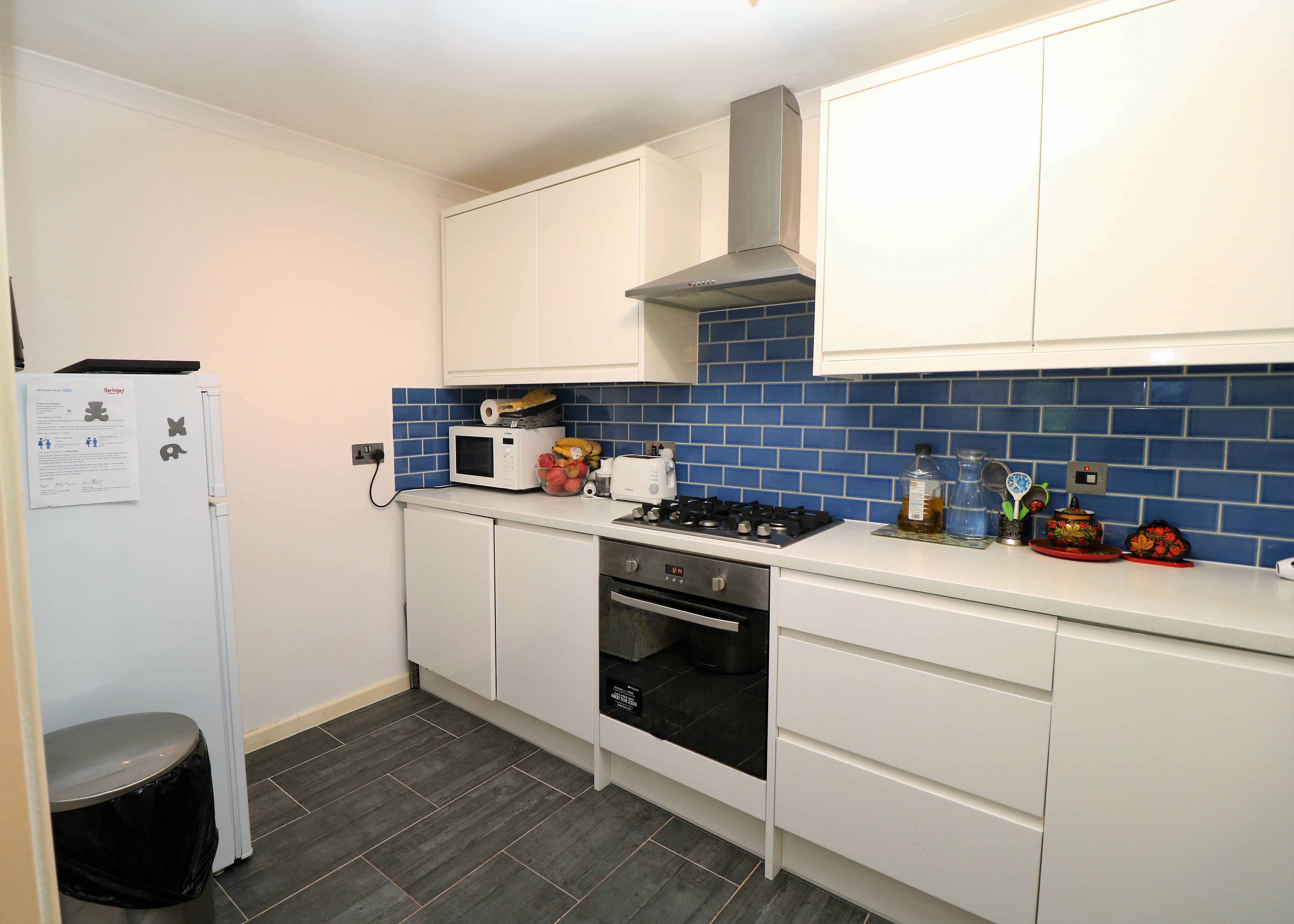 Private ground floor two double bedroom flat in N6. Crouch End borders of Highgate.